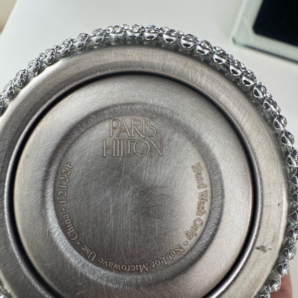 Silver Rhinestone thermos cup - Picture 5 of 5